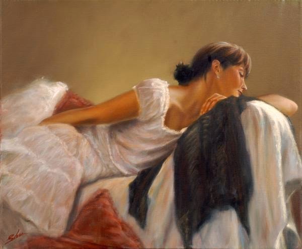 Amazing Figurative Paintings by John Silver | Ladies