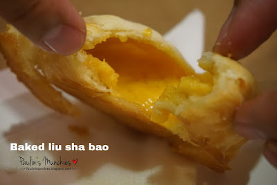 Baked liu sha bao - Mouth Restaurant at Marina Square - Paulin's Munchies