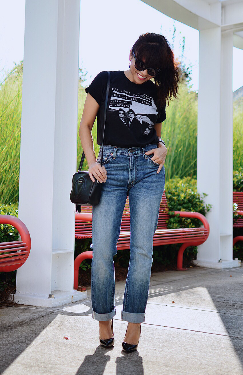 Graphic tee street style 