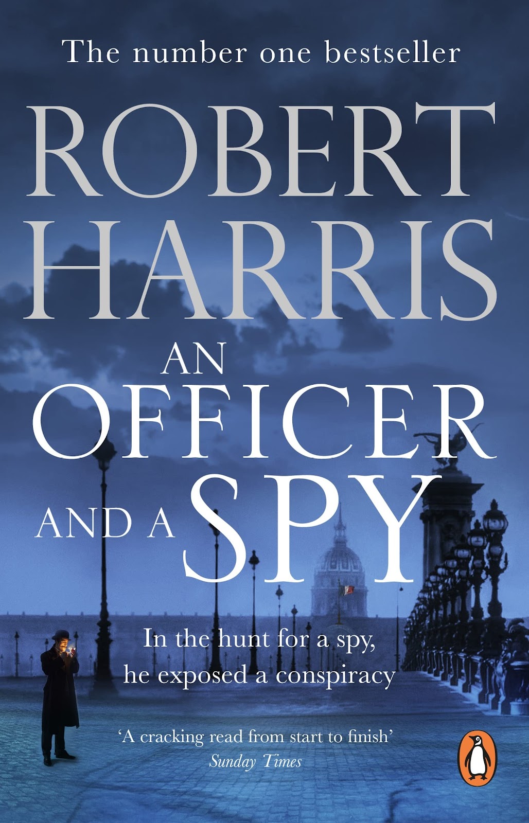 Book cover for An Officer and a Spy by Robert Harris An Officer and a Spy in the South Manchester, Chorlton, Cheadle, Fallowfield, Burnage, Levenshulme, Heaton Moor, Heaton Mersey, Heaton Norris, Heaton Chapel, Northenden, and Didsbury book group