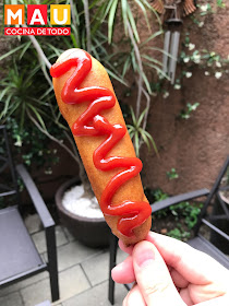 mau cocina de todo receta corn dogs banderillas de salchicha estilo americano facil