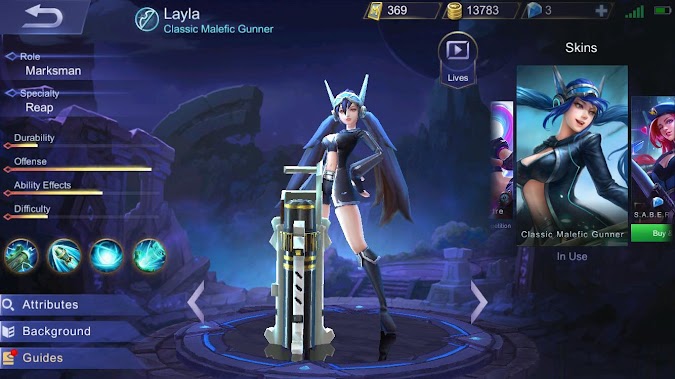 Guide Build Gear Layla Mobile Legends Tersakit dan Terbaik