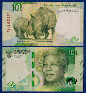 SA11 SOUTH AFRICA 10 RANDS UNC 2023 (P-W148)