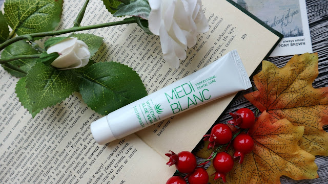 MediIBlanc Whitening Aloe Vera Toothpaste Восстанавливающая зубная паста с отбеливающим эффектом