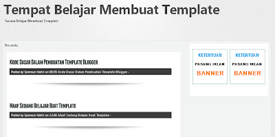 Templates Blogspot Valid HTML5