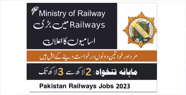 Today Pakistan Railway Jobs 2023 | Pk24Jobs