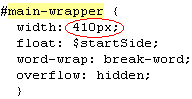 main wrapper code line 2