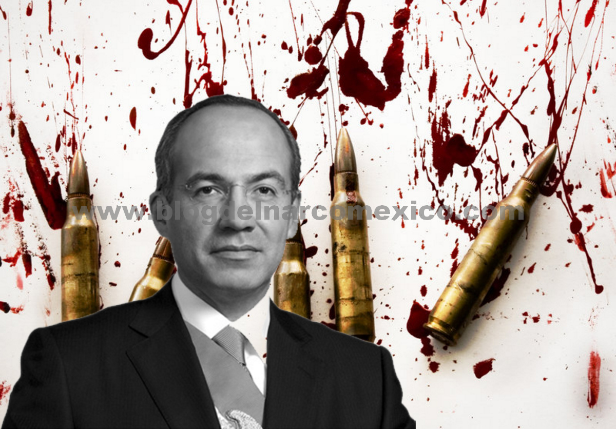 El Narco Felipe Calderón cobijado por los mercenarios del Narcoperiodismo