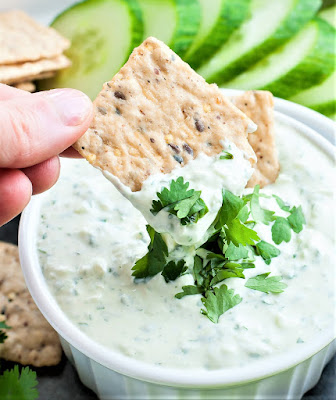 Cucumber Dip Recipe {KETO}