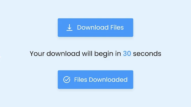 Создайте кнопку загрузки с таймером | Create A Download Button with Timer