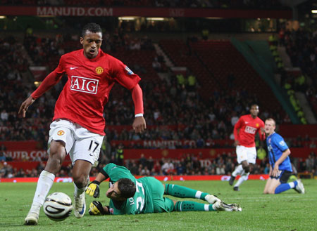 nani wallpaper. Nani Manchester United