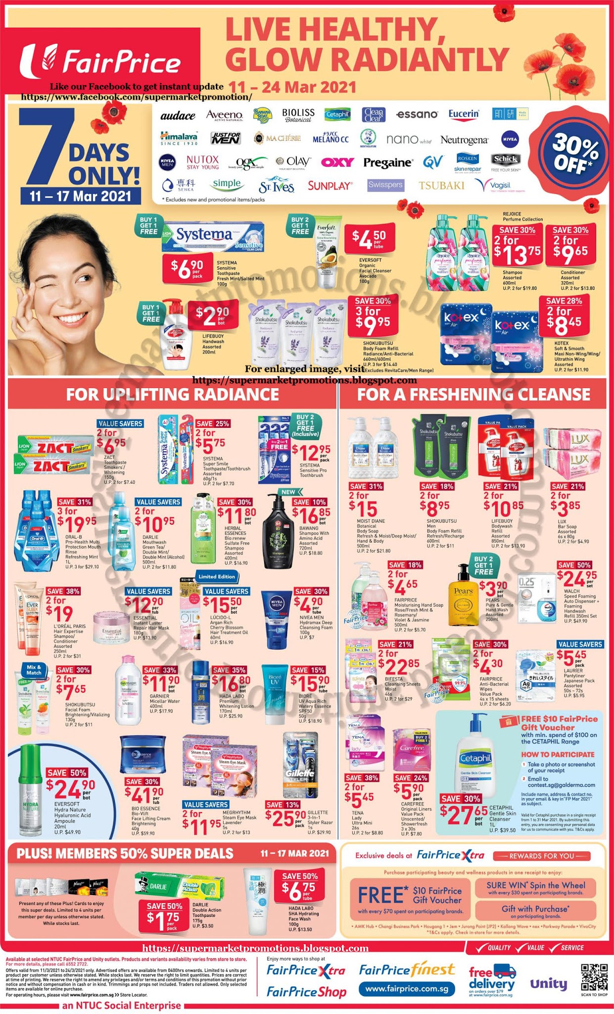 NTUC FairPrice Wellness Products Promotion 11 - 24 March ...