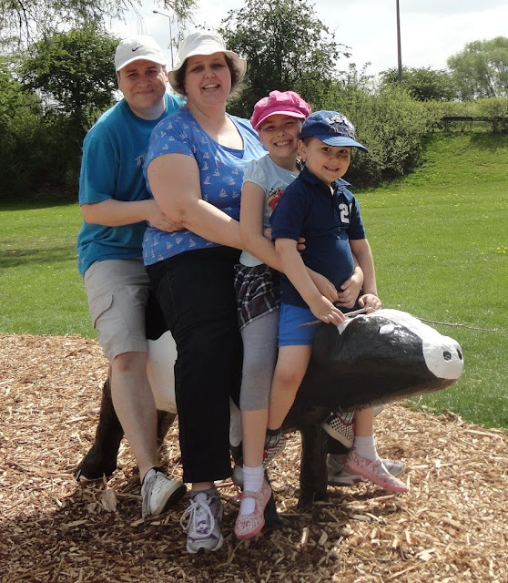 Family Fun at the Concrete Cows Milton Keynes