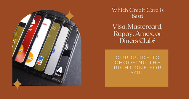 Visa, Mastercard, RuPay, American Express, Diners Club