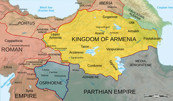 Armenia map