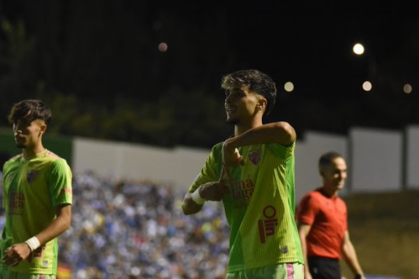 Málaga, un gol con dedicatoria