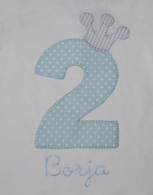 camiseta de cumpleaños 2 años