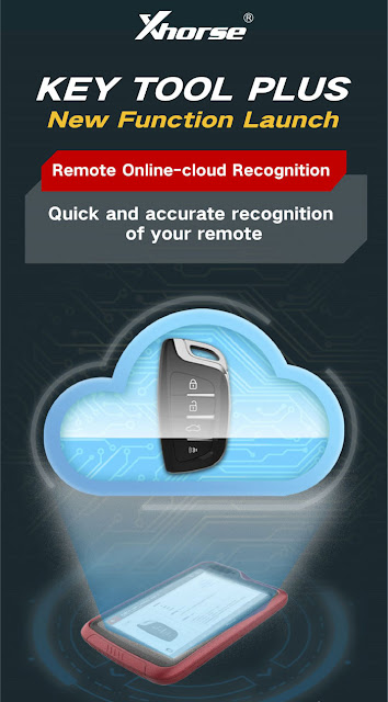 Xhorse Key Tool Plus Remote Online-cloud Recognition