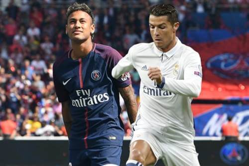 Neymar e Cristiano Ronaldo