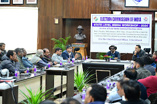 State level media workshop by state chief election officer