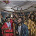 Heart touching Photos of Flavour with the lil blind boy semah G and couple other Blind children