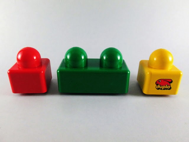 Algumas peças LEGO Duplo