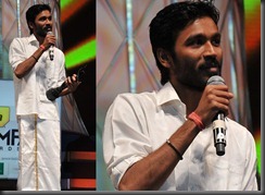 Actor Dhanush at 59th South Indian Filmfare Awards Stills