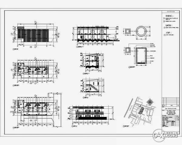 Garis Besar Bangunan Gambar Bestek dan Shop Drawing