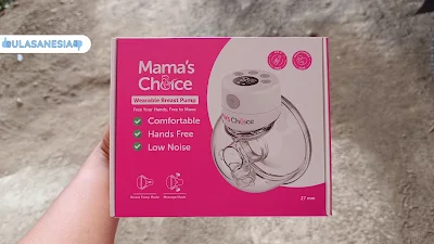 review pompa asi elektrik handsfree di bawah 1 juta dari Mama's Choice