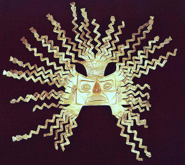 Inca gold, sun