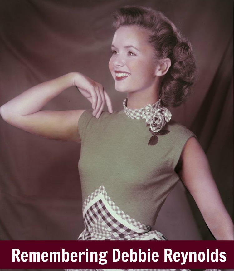 A Vintage Nerd, Debbie Reynolds, Old Hollywood Blog, Classic Film Blog