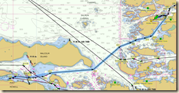 Waddington Bay Route