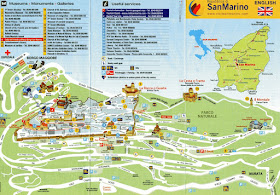 mapa de San Marino