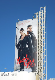 Hansel Gretel Witch Hunters movie billboard