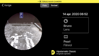 Schermafbeelding Hipstamatic-instellingen Bruno + Pearl