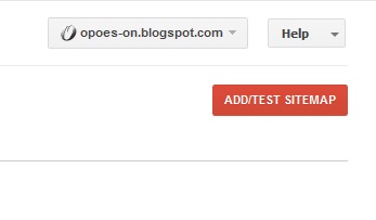 submit atau masukan sitemap blogger blogspot ke webmaster tools google
