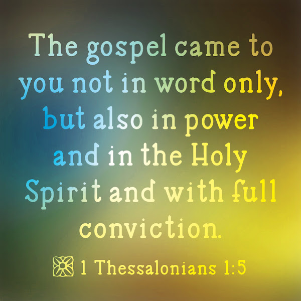 1 Thessalonians 1:5