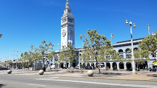 The ferry terminal