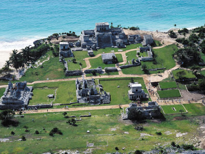 Ruins of Tulum, Ancient Coastal Maya City