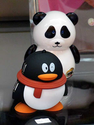 Panda and penguin, Livorno