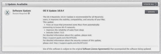 Apple releases OS X 10.9.4, iOS 7.1.2, and Apple TV update via TUAW