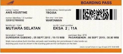 Cara Cetak Tiket Kereta Api Melalui Mesin Check In Mandiri