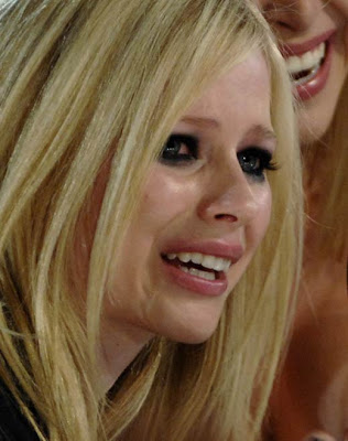 --Semi-formulaically edgy pop "rocker" Avril Lavigne on 