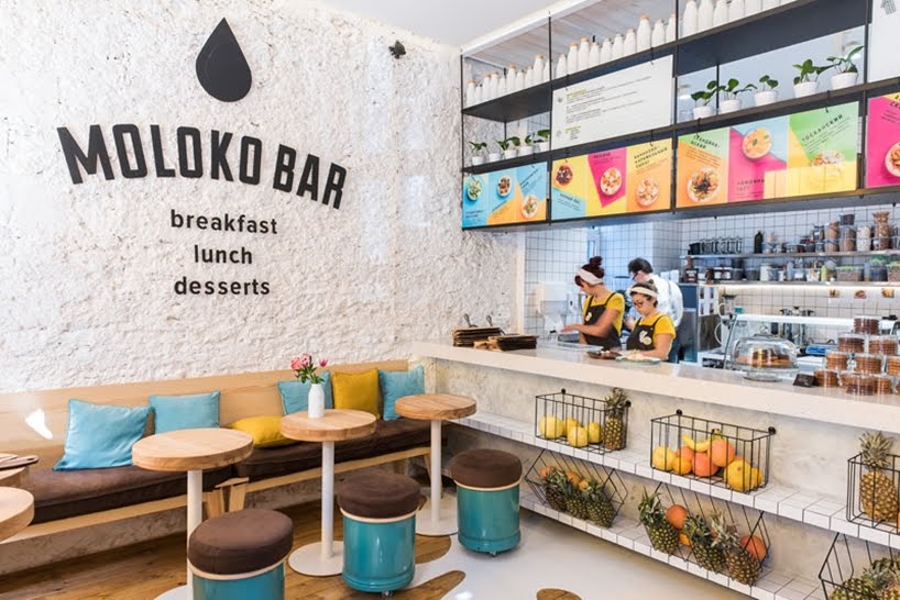JK Lab Architects ha diseñado un nuevo café en Ucrania