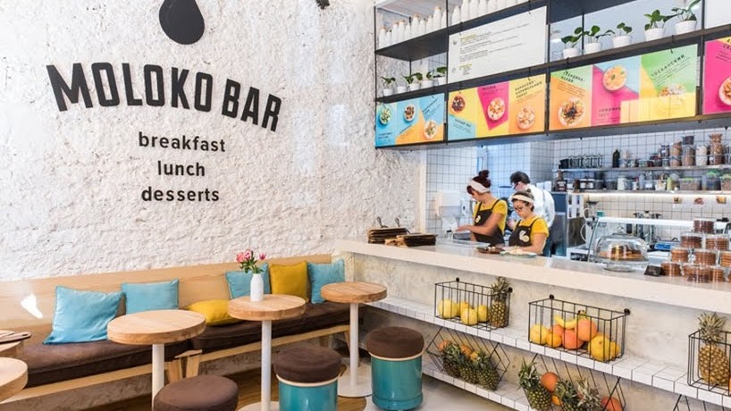 JK Lab Architects ha diseñado un nuevo café en Ucrania