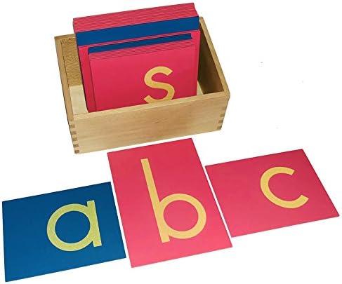 Montessori Lower Case Sandpaper Letters