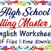 High School Spelling Master List