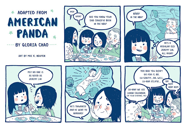 American Panda comic. Meet Gloria Chao in this Debut Author Spotlight