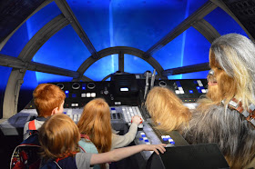Madame Tussauds London including Star Wars,  A Review - Flying the Millennium Falcon with Chewbacca