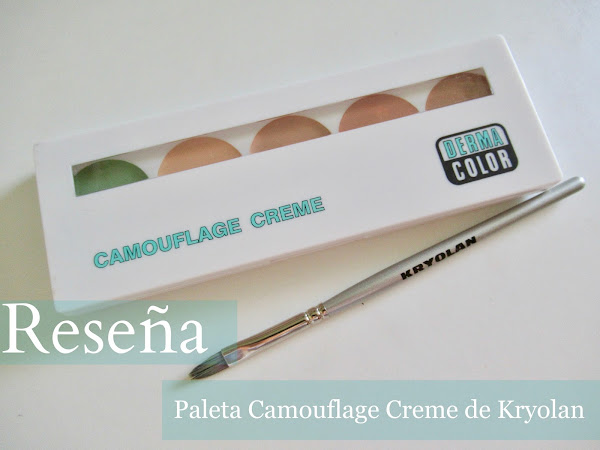 Reseña: Paleta Camouflage Creme de Kryolan